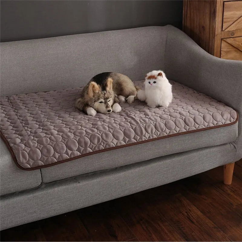 Pet Cooling Mat — Self-Cooling Pad for Dogs & Cats | Summer Relief