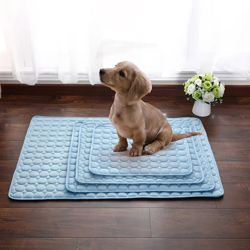 Pet Cooling Mat — Self-Cooling Pad for Dogs & Cats | Summer Relief