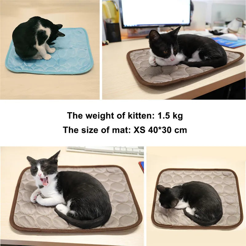 Pet Cooling Mat — Self-Cooling Pad for Dogs & Cats | Summer Relief