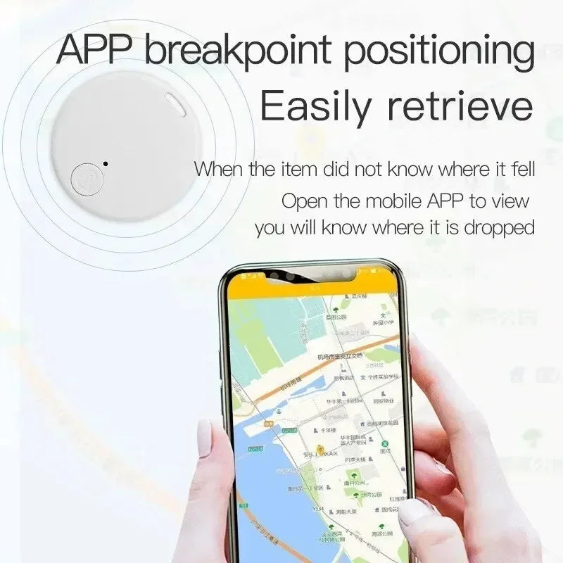 Smart Anti-Lost Bluetooth Tracker for Pets — Waterproof Mini Locator with App