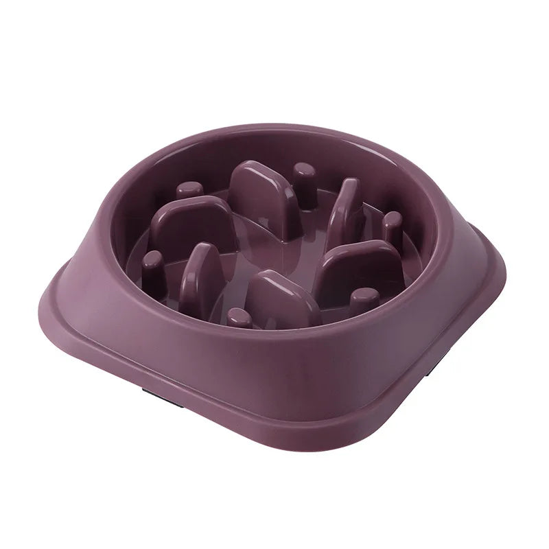 Slow Feeder Bowl — Anti-Gulping Maze Dish for Dogs & Cats | Healthier Eating in Minutes