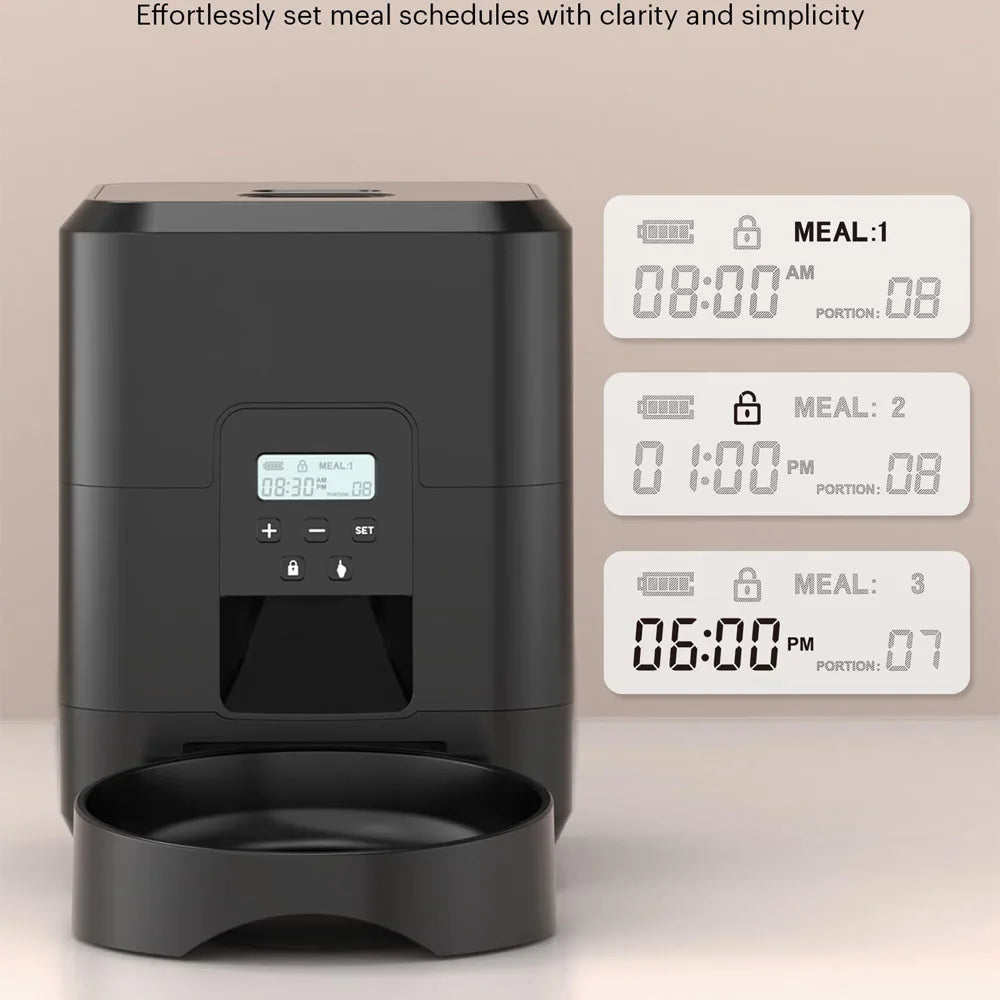 Smart WiFi Automatic Cat Feeder — Timed Meal Dispenser with App Control