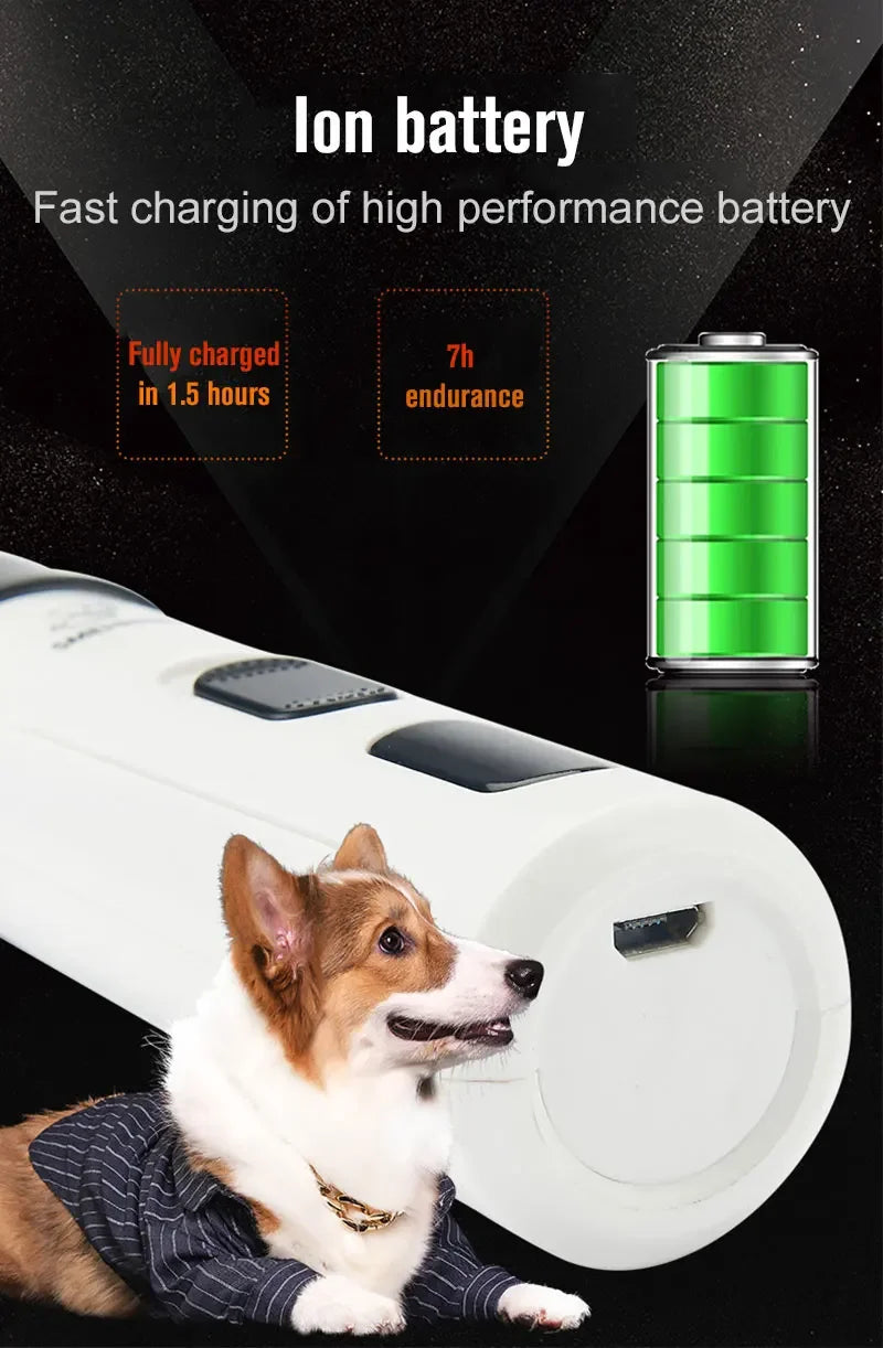 Electric Pet Nail Grinder UK | Quiet & Rechargeable | MimoPets