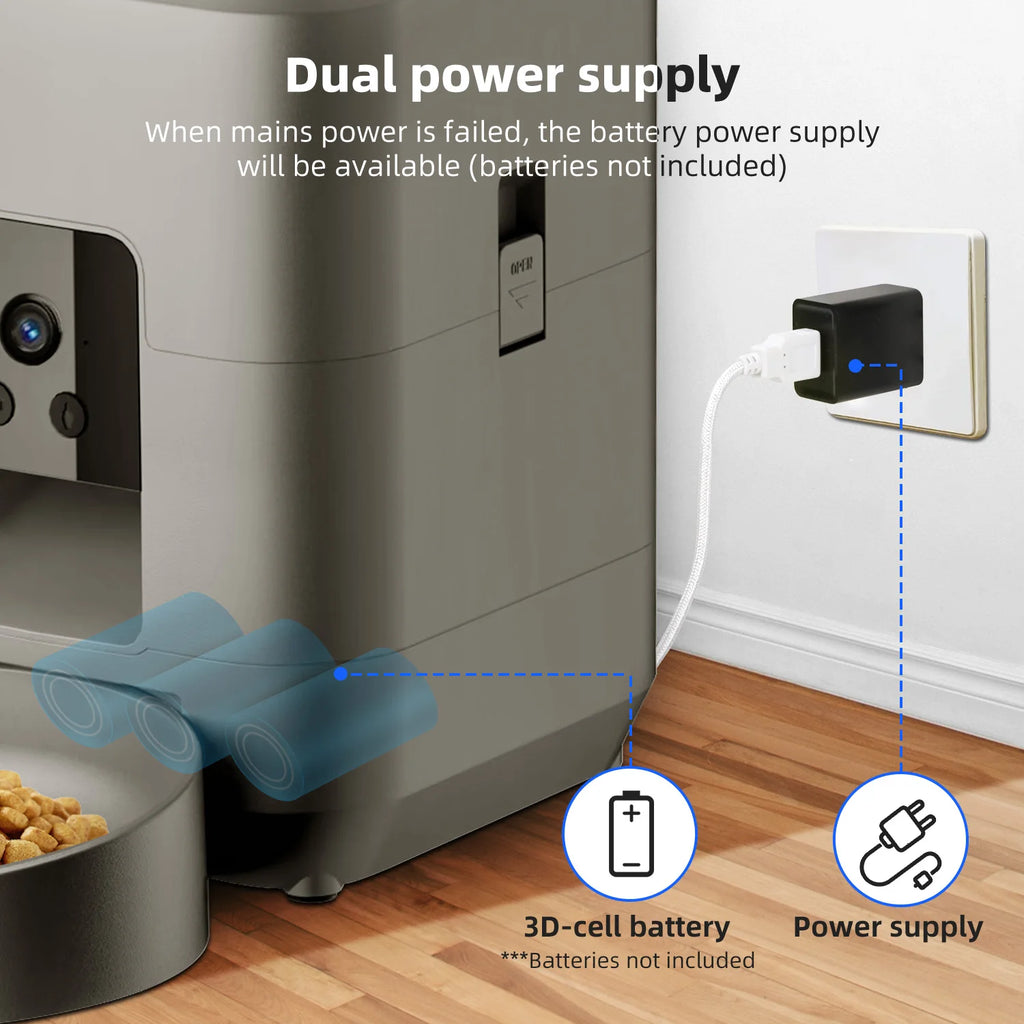 AI Facial Recognition Smart Feeder — Personalized Feeding for Multi-Pet Homes