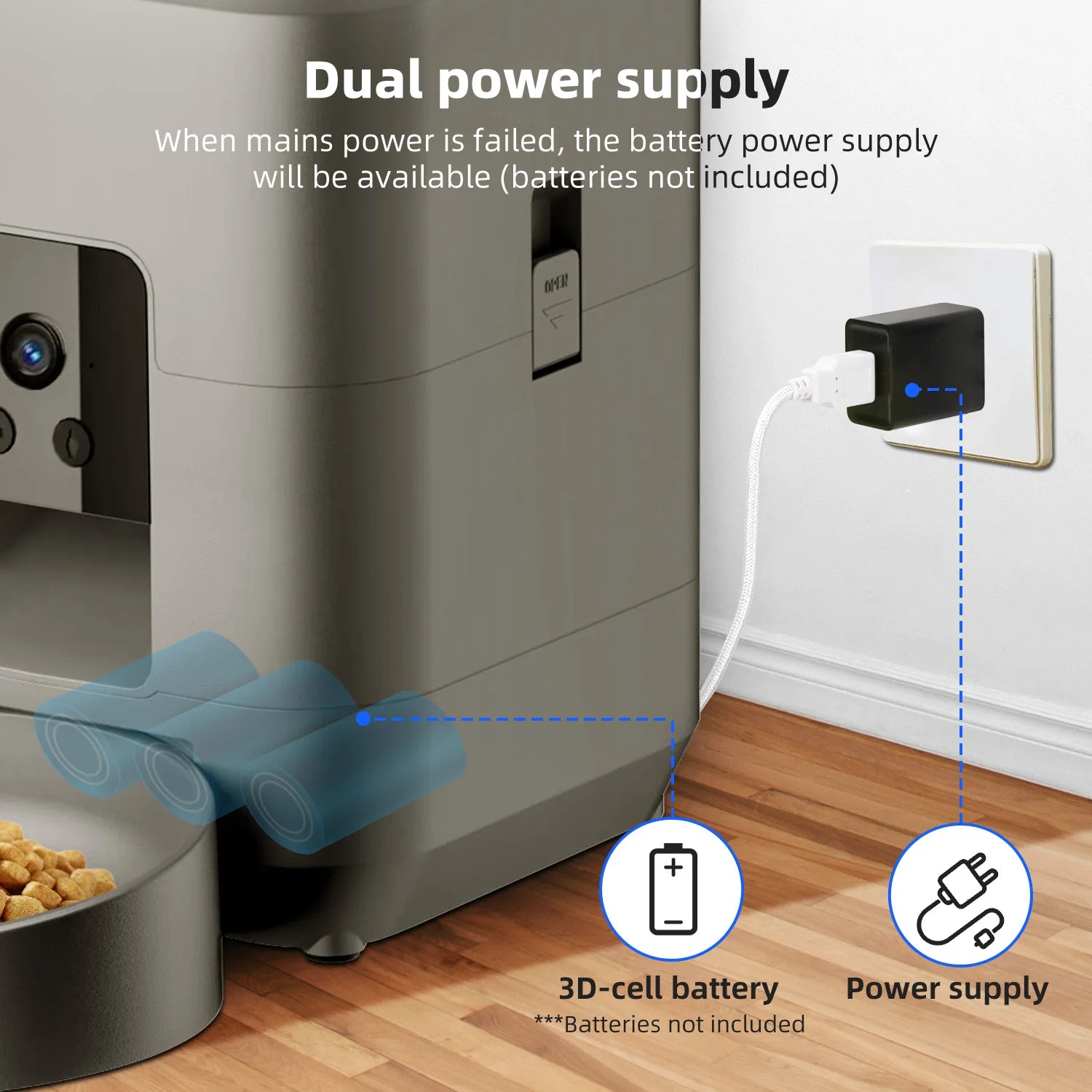 AI Facial Recognition Smart Feeder — Personalized Feeding for Multi-Pet Homes