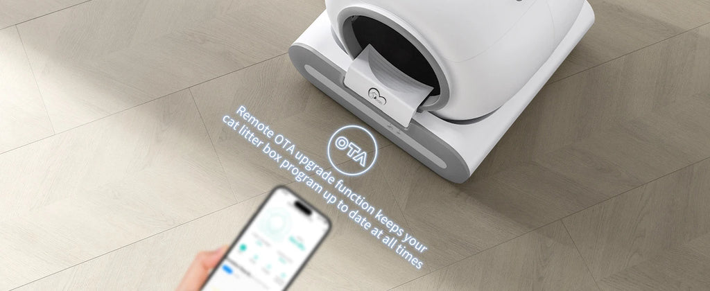 Smart Self-Cleaning Cat Litter Box — WiFi App Control with Odor Removal