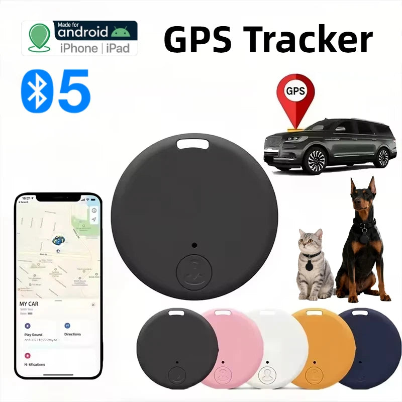 Smart Anti-Lost Bluetooth Tracker for Pets — Waterproof Mini Locator with App