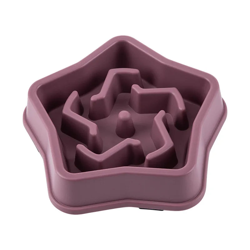 Slow Feeder Bowl — Anti-Gulping Maze Dish for Dogs & Cats | Healthier Eating in Minutes