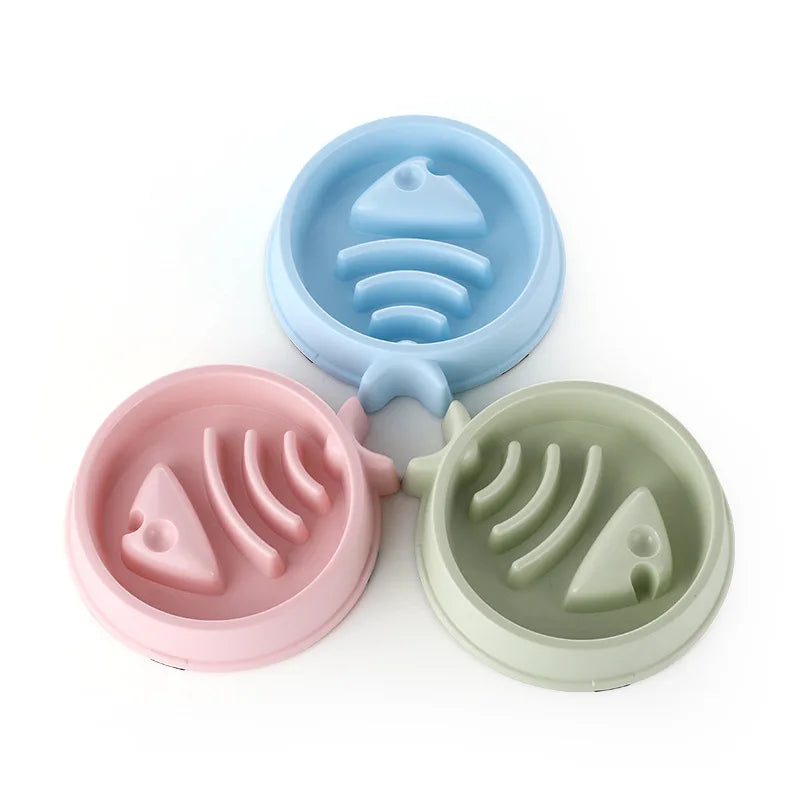 Slow Feeder Bowl — Anti-Gulping Maze Dish for Dogs & Cats | Healthier Eating in Minutes