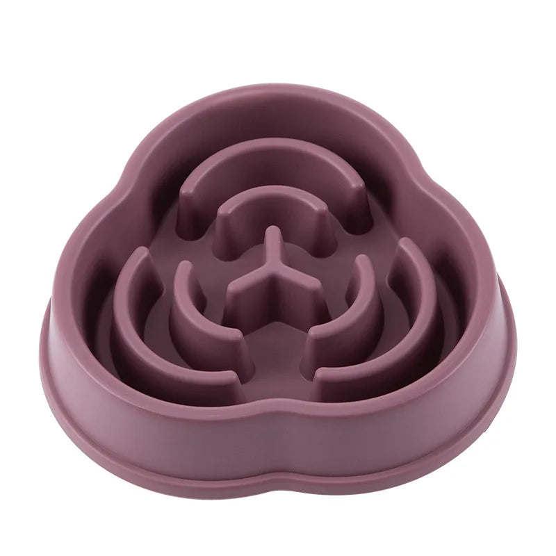 Slow Feeder Bowl — Anti-Gulping Maze Dish for Dogs & Cats | Healthier Eating in Minutes
