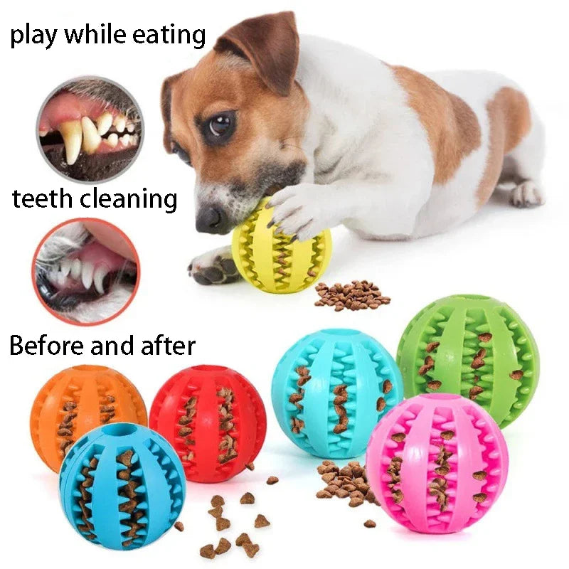 Interactive Treat Dispenser Ball — Slow Feeder Puzzle Toy for Dogs & Cats