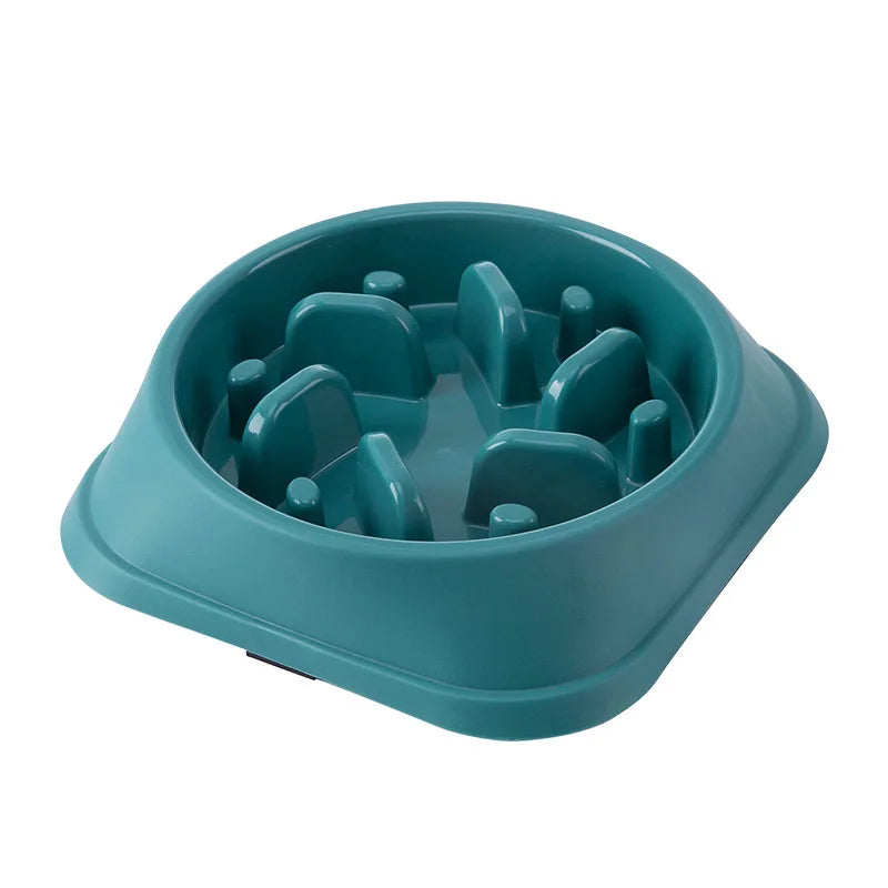 Slow Feeder Bowl — Anti-Gulping Maze Dish for Dogs & Cats | Healthier Eating in Minutes