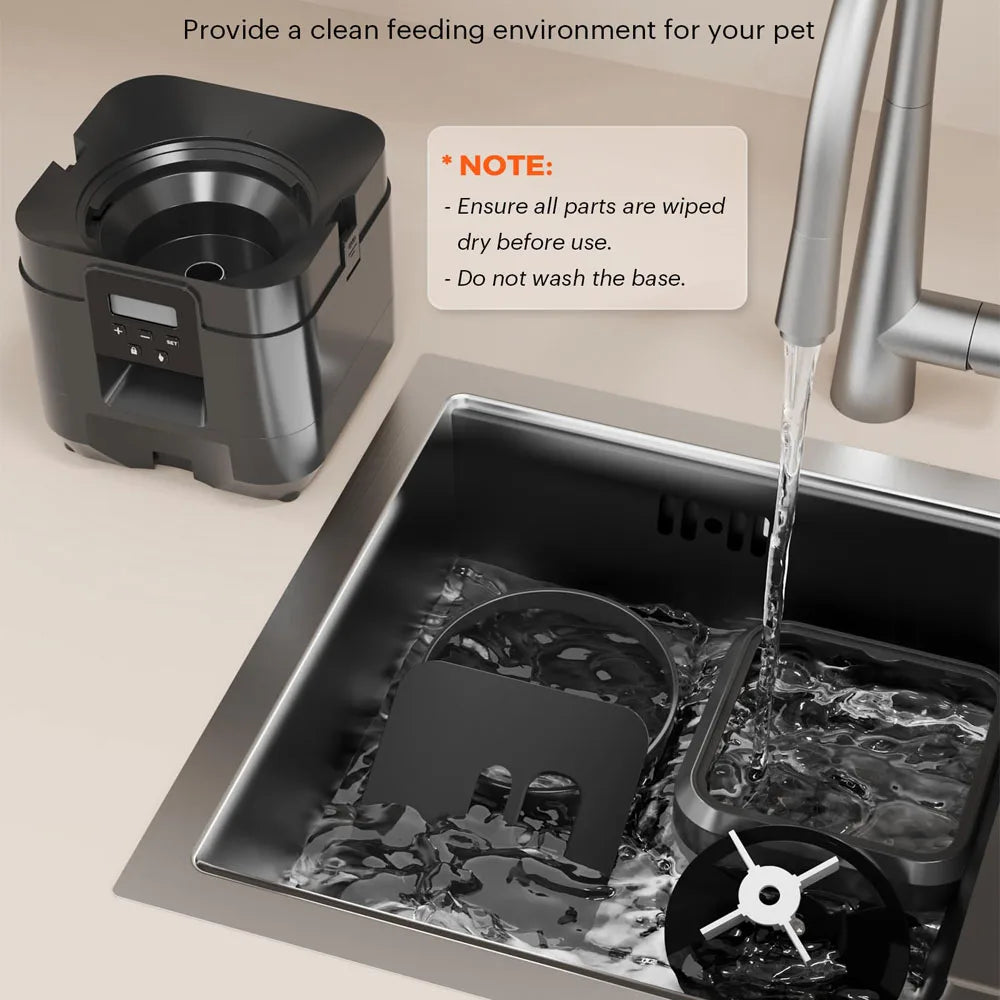 Smart WiFi Automatic Cat Feeder — Timed Meal Dispenser with App Control