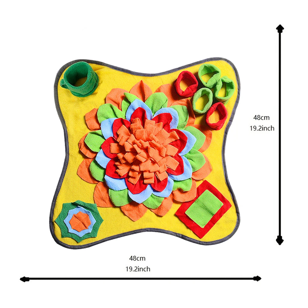 Snuffle Mat for Dogs — Interactive Nose Work Feeding Mat for Mental Enrichment