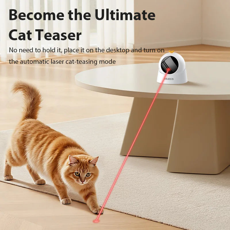 Automatic Interactive Laser Toy for Cats — Hands-Free Chase & Play