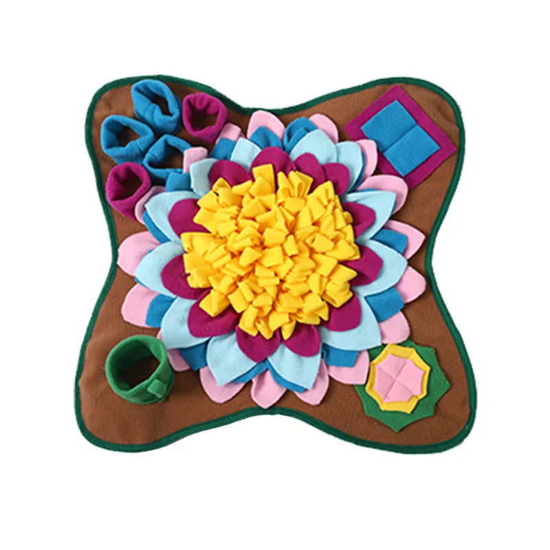 Snuffle Mat for Dogs — Interactive Nose Work Feeding Mat for Mental Enrichment