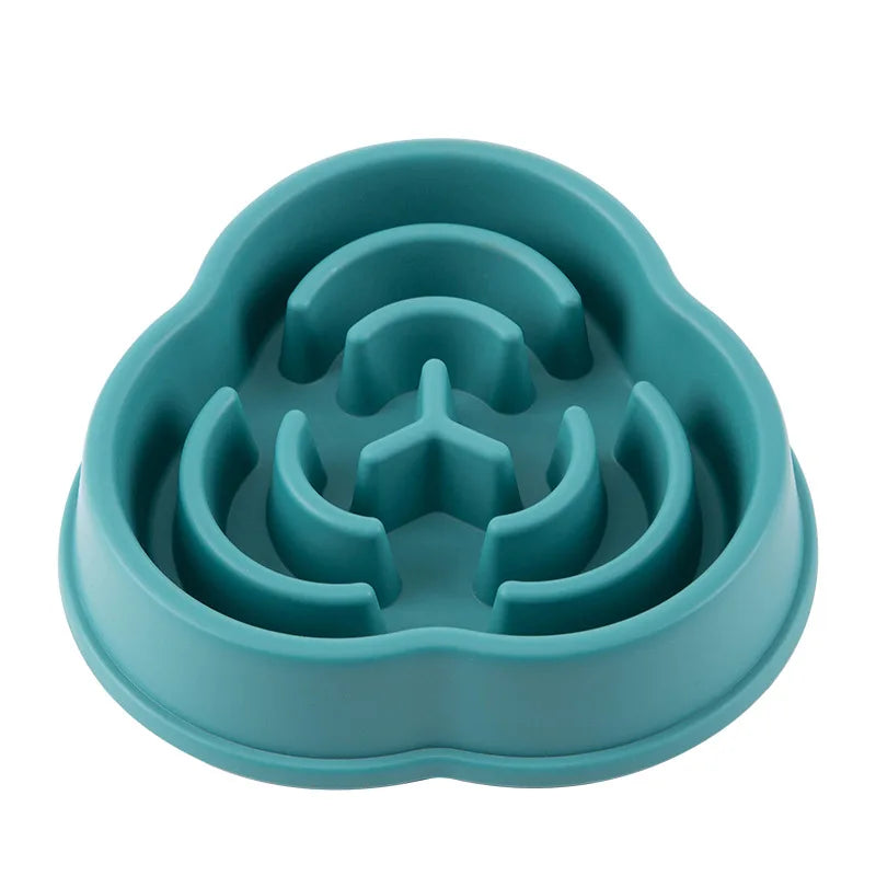 Slow Feeder Bowl — Anti-Gulping Maze Dish for Dogs & Cats | Healthier Eating in Minutes