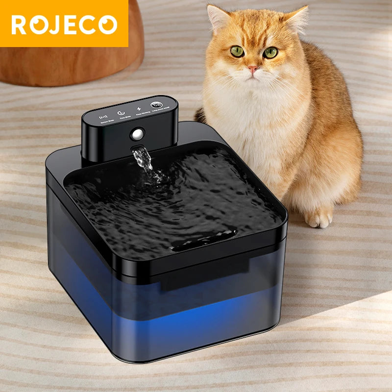 Wireless Pet Water Fountain — Premium Cordless Rechargeable Drinking Station with 3 Filters Included