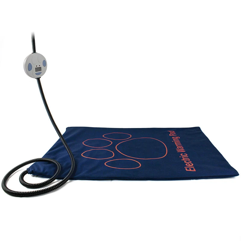 Heated Pet Bed — Washable Warm Cushion with Adjustable Temperature Control