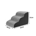 Pet Stairs — Foam Steps for Sofa, Bed & Car | Easy Climb for Small Dogs, Cats & Senior Pets