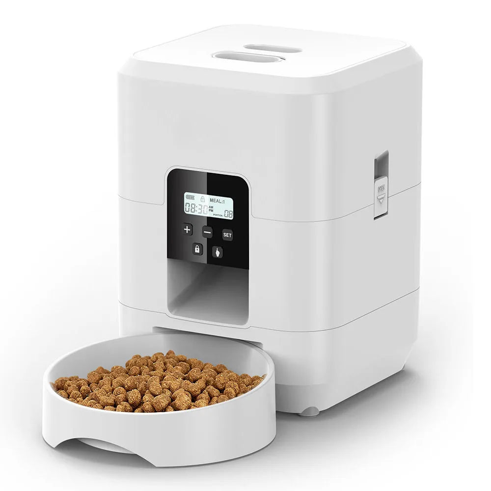 Smart WiFi Automatic Cat Feeder — Timed Meal Dispenser with App Control