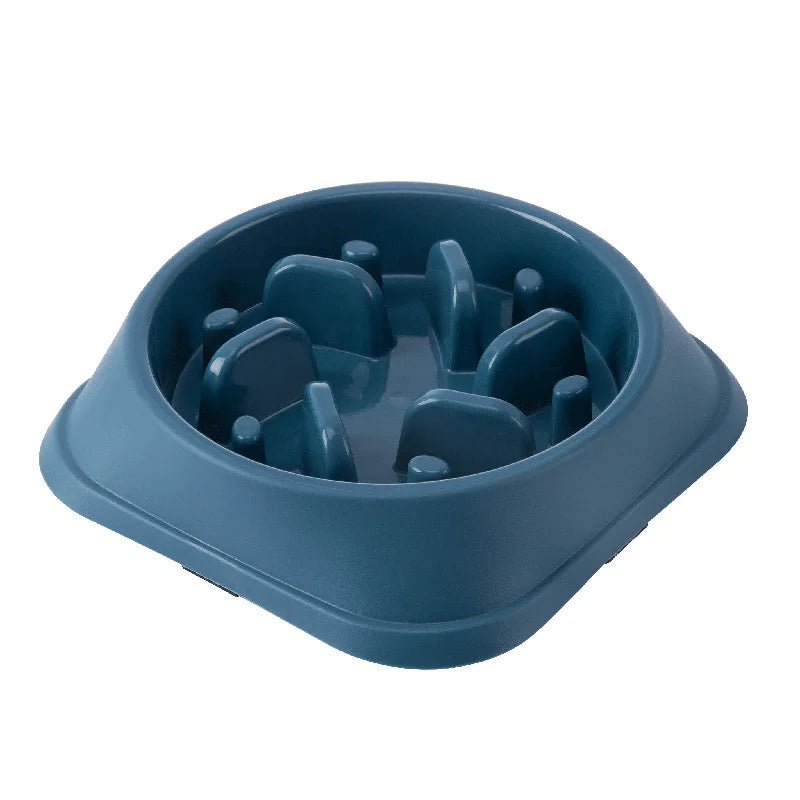 Slow Feeder Bowl — Anti-Gulping Maze Dish for Dogs & Cats | Healthier Eating in Minutes