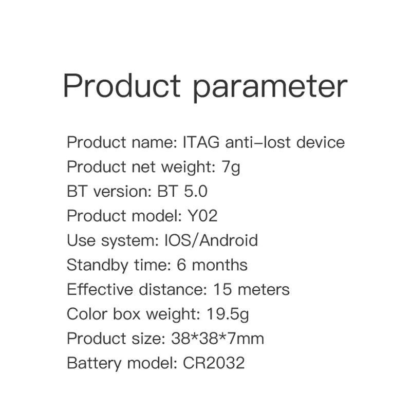 Smart Anti-Lost Bluetooth Tracker for Pets — Waterproof Mini Locator with App