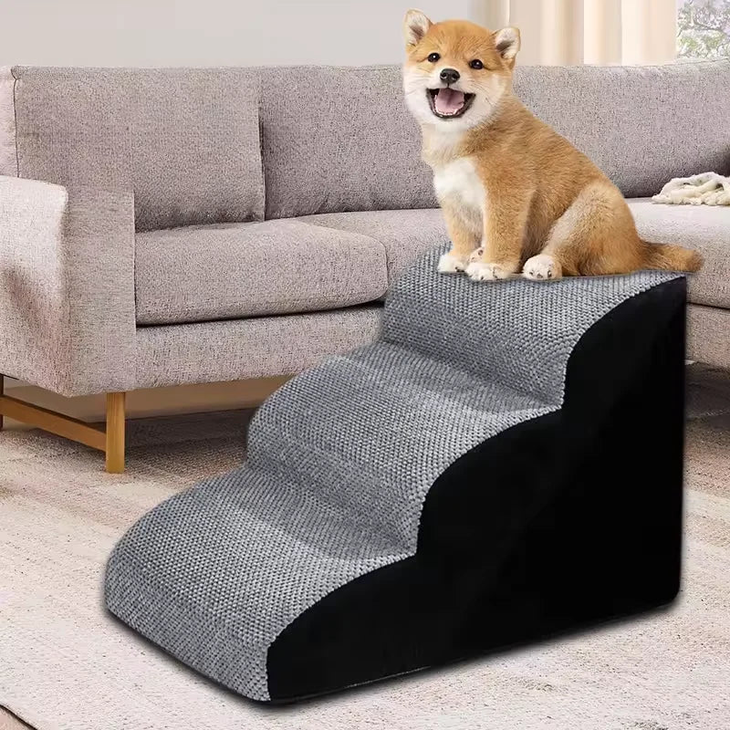 Pet Stairs — Foam Steps for Sofa, Bed & Car | Easy Climb for Small Dogs, Cats & Senior Pets