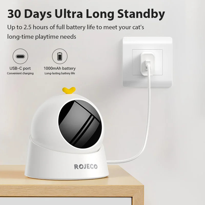 Automatic Interactive Laser Toy for Cats — Hands-Free Chase & Play