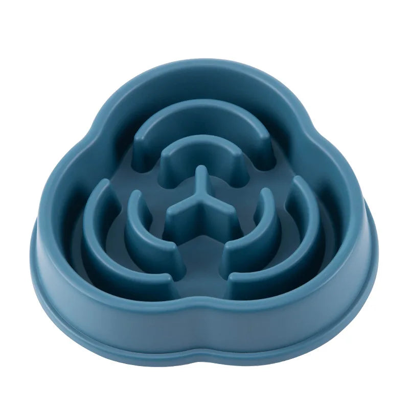 Slow Feeder Bowl — Anti-Gulping Maze Dish for Dogs & Cats | Healthier Eating in Minutes