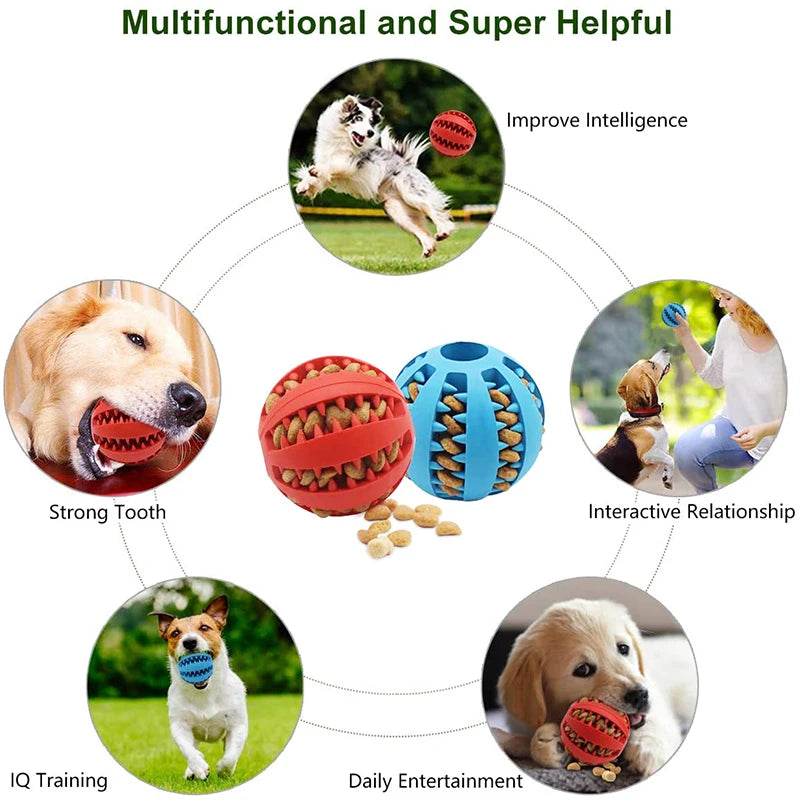 Interactive Treat Dispenser Ball — Slow Feeder Puzzle Toy for Dogs & Cats