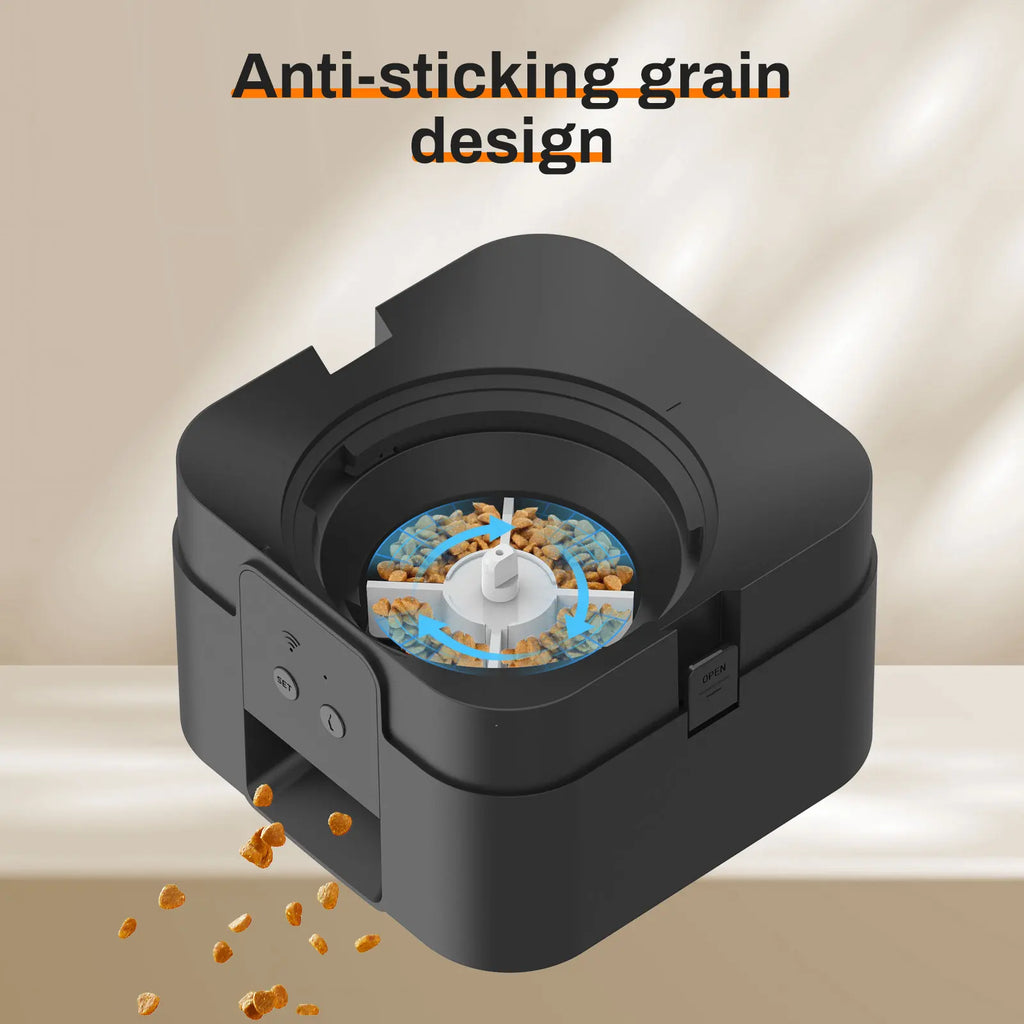 Smart WiFi Automatic Cat Feeder — Timed Meal Dispenser with App Control