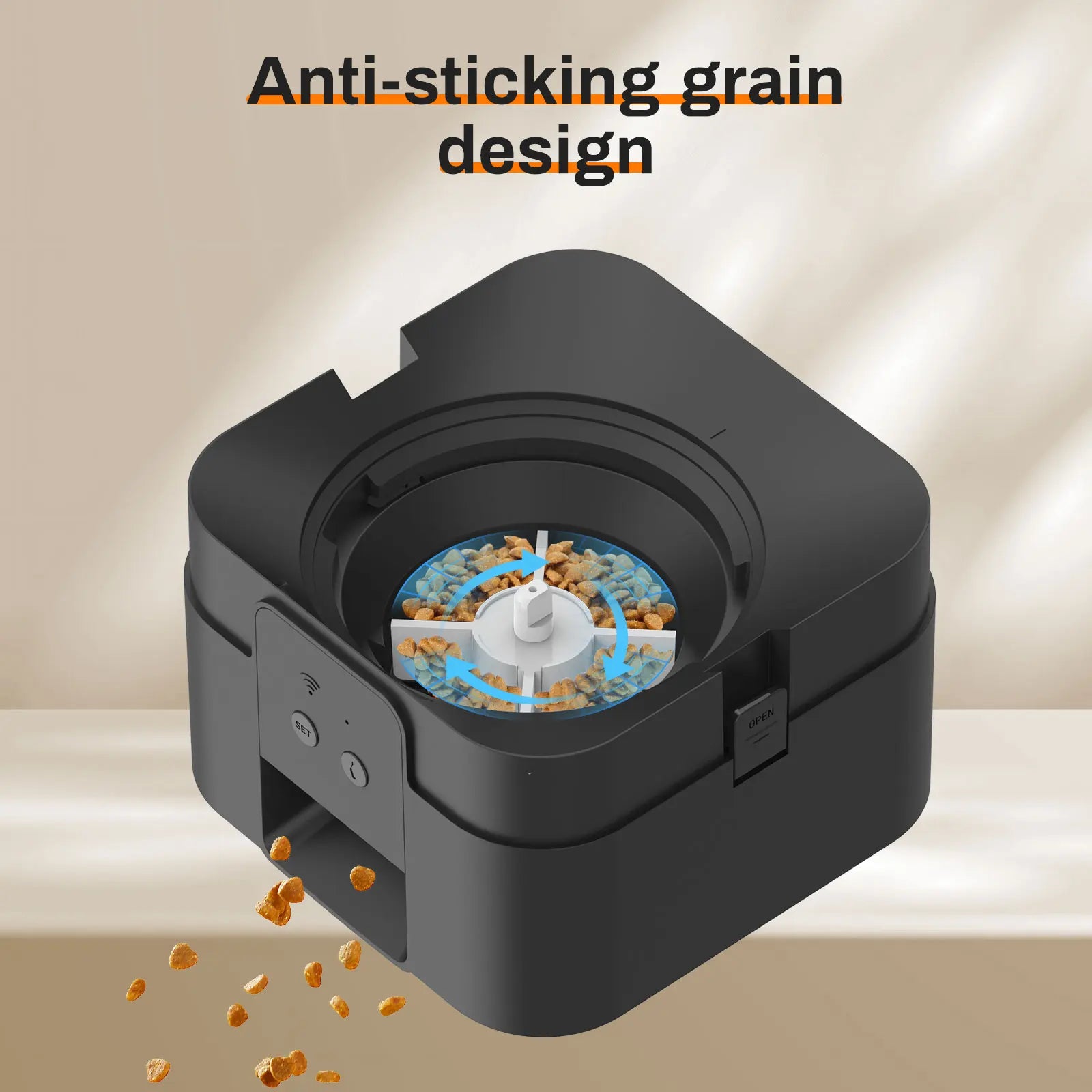 Smart WiFi Automatic Cat Feeder — Timed Meal Dispenser with App Control