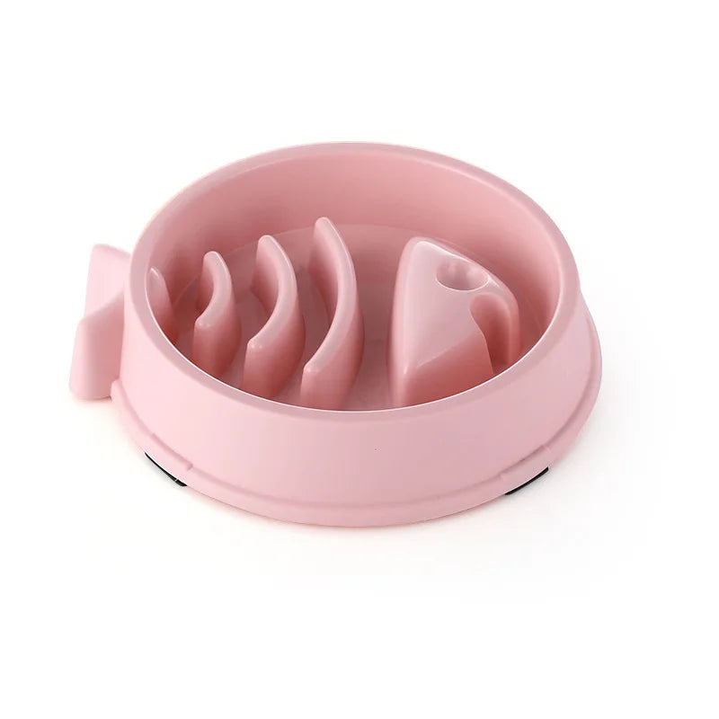 Slow Feeder Bowl — Anti-Gulping Maze Dish for Dogs & Cats | Healthier Eating in Minutes