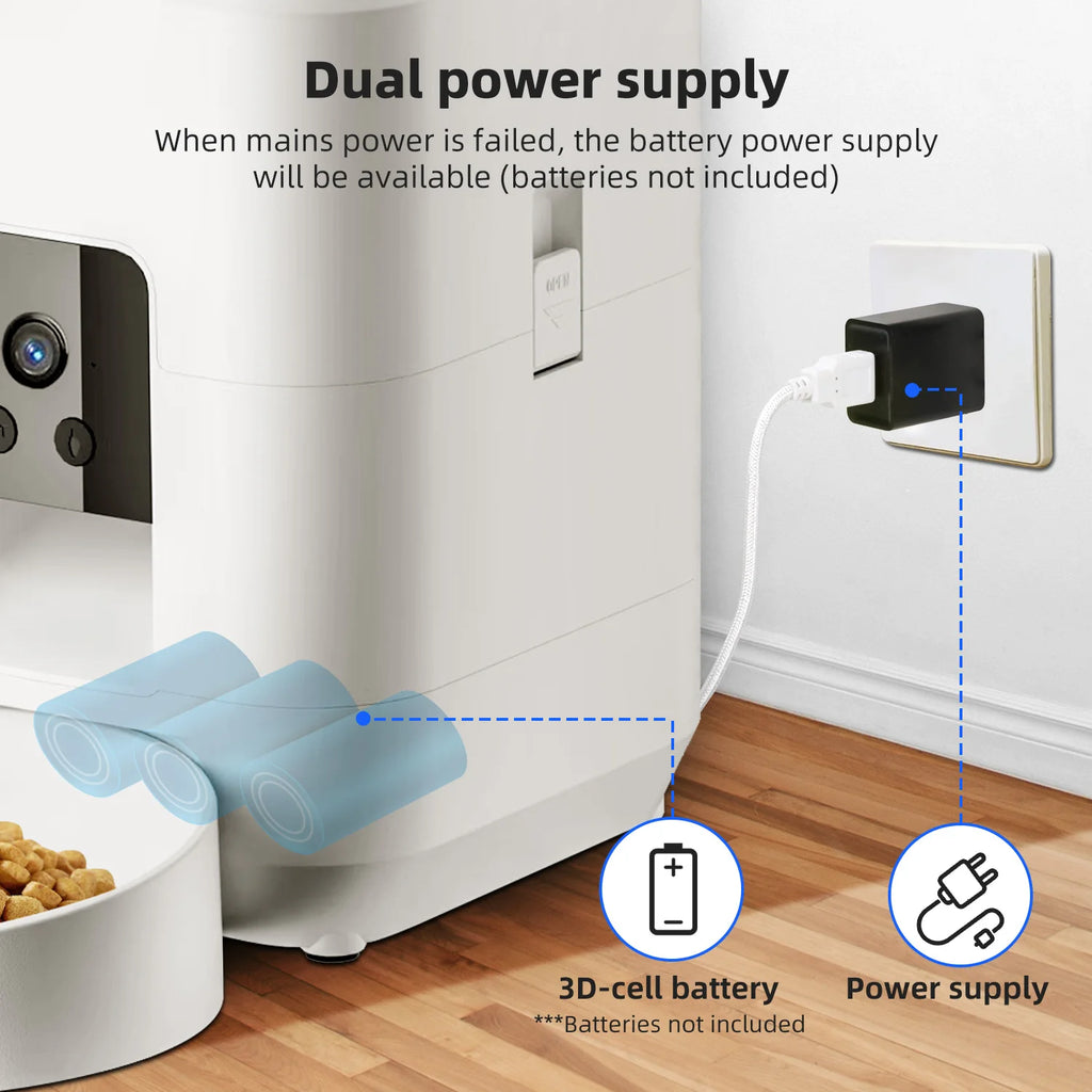 AI Facial Recognition Smart Feeder — Personalized Feeding for Multi-Pet Homes