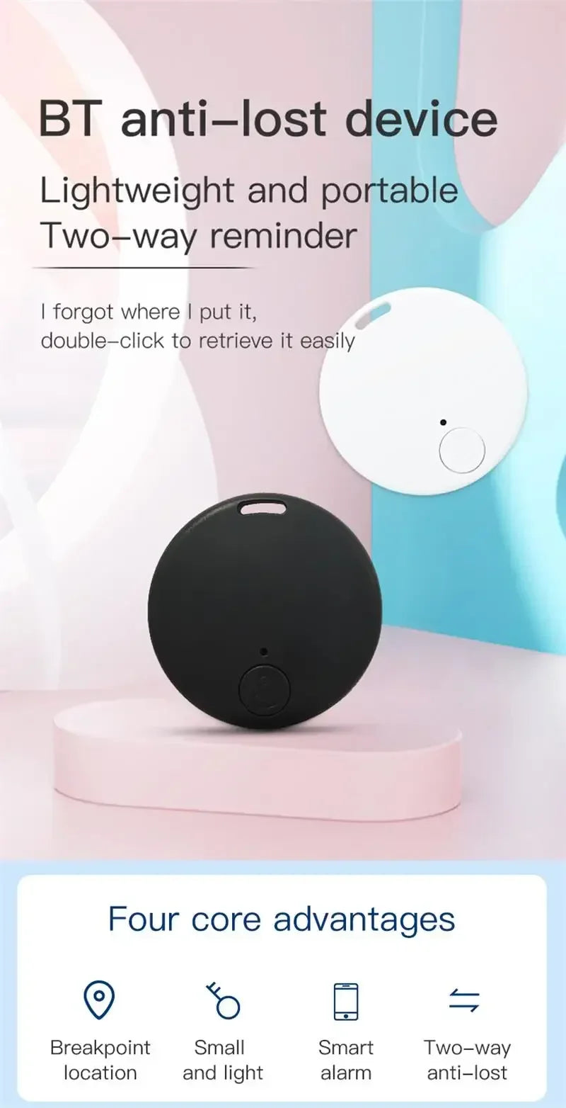 Smart Anti-Lost Bluetooth Tracker for Pets — Waterproof Mini Locator with App