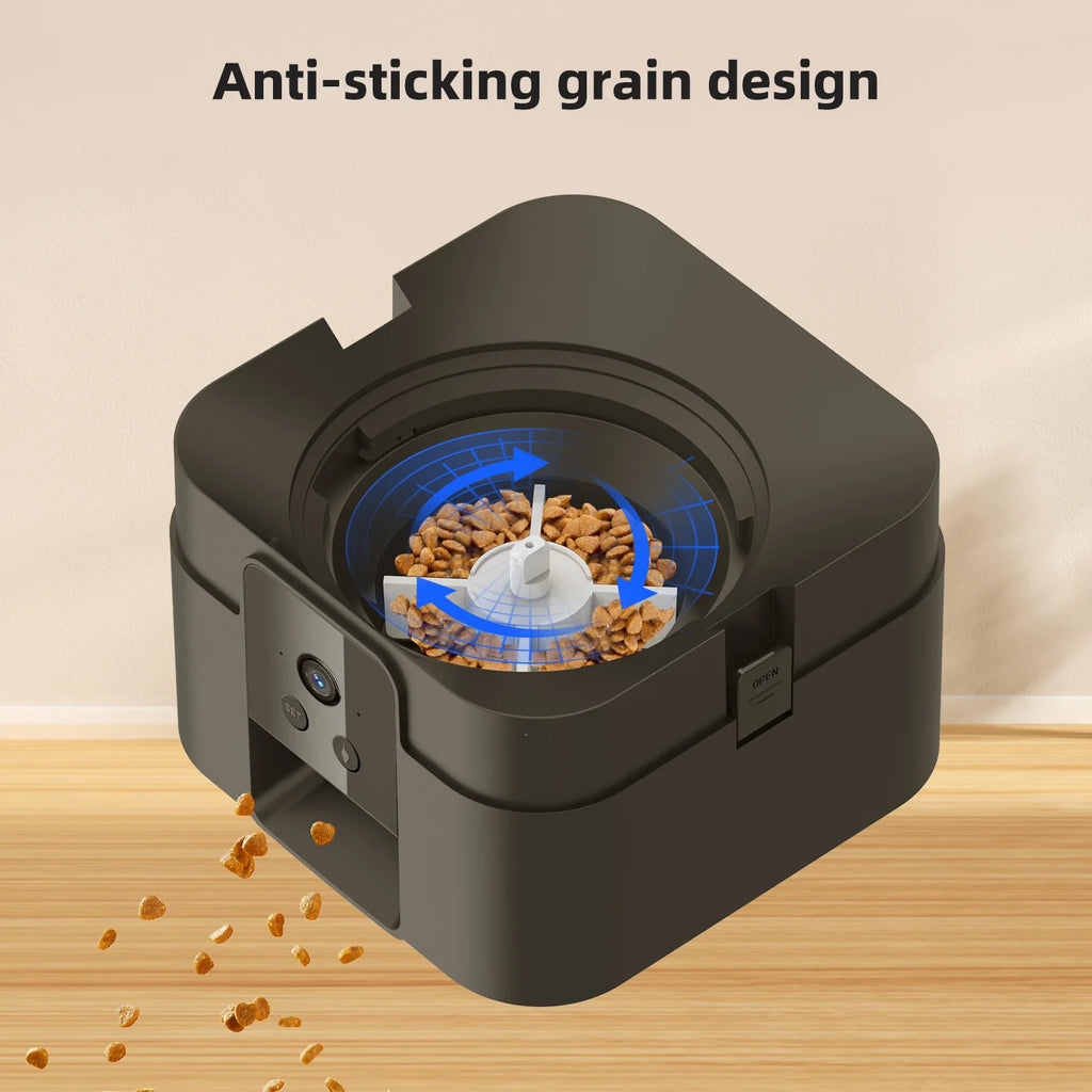 AI Facial Recognition Smart Feeder — Personalized Feeding for Multi-Pet Homes