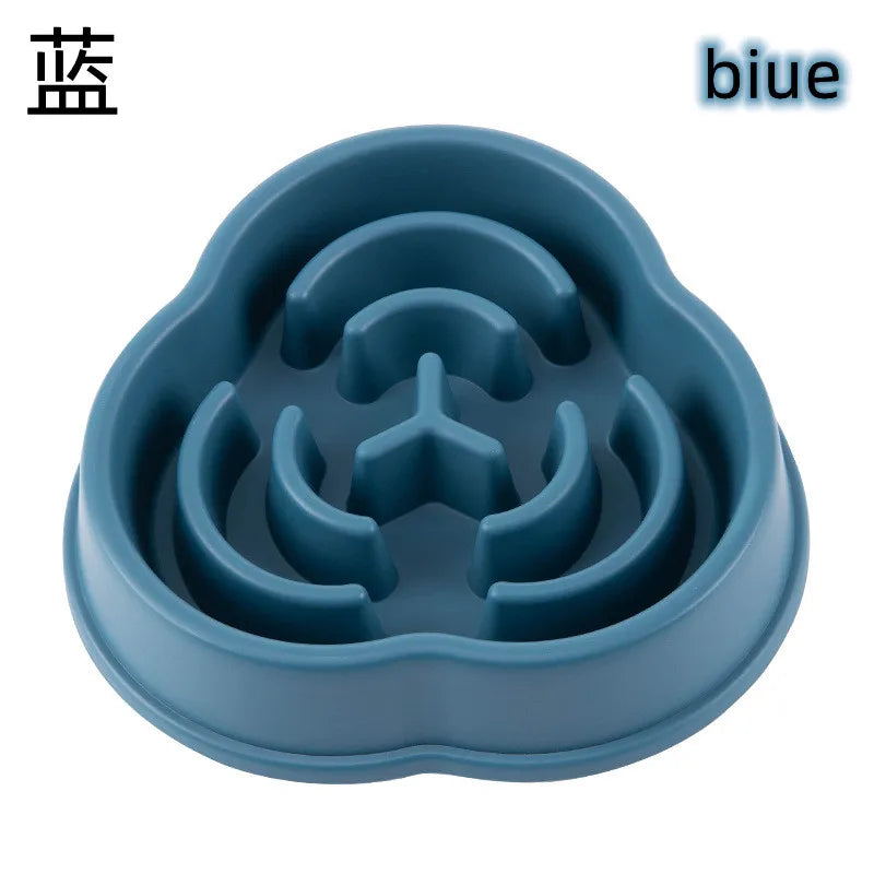 Slow Feeder Bowl — Anti-Gulping Maze Dish for Dogs & Cats | Healthier Eating in Minutes