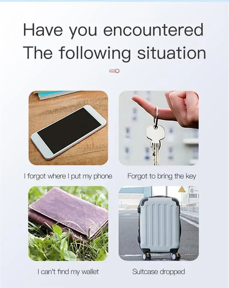 Smart Anti-Lost Bluetooth Tracker for Pets — Waterproof Mini Locator with App