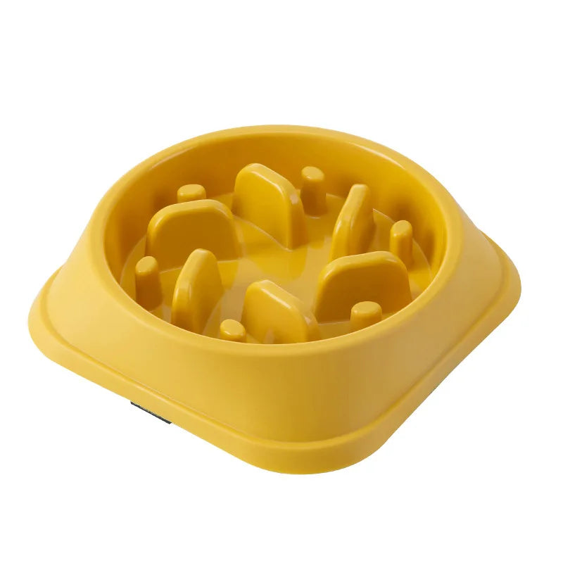 Slow Feeder Bowl — Anti-Gulping Maze Dish for Dogs & Cats | Healthier Eating in Minutes
