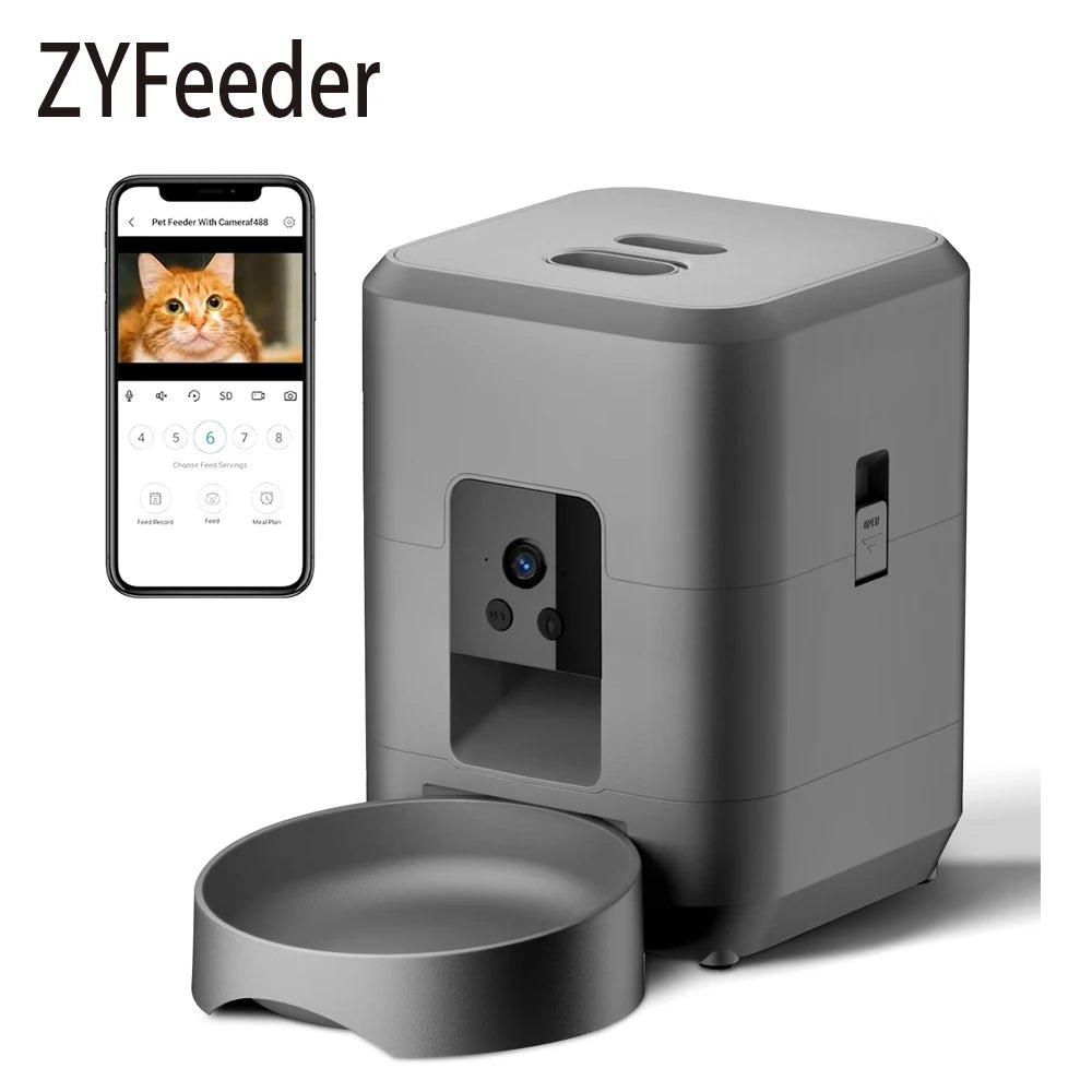 AI Facial Recognition Smart Feeder — Personalized Feeding for Multi-Pet Homes