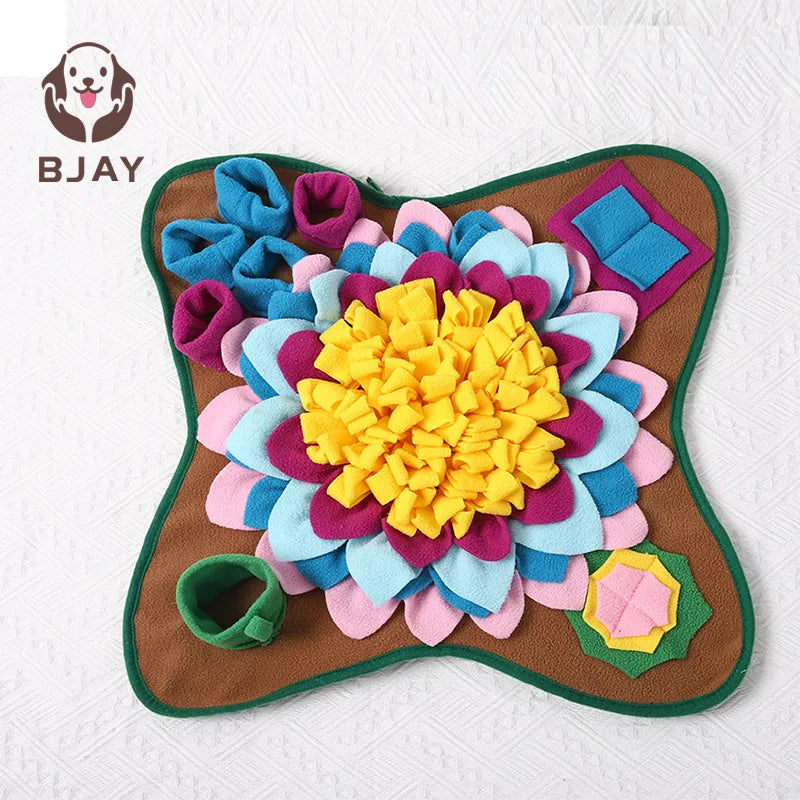 Snuffle Mat for Dogs — Interactive Nose Work Feeding Mat for Mental Enrichment