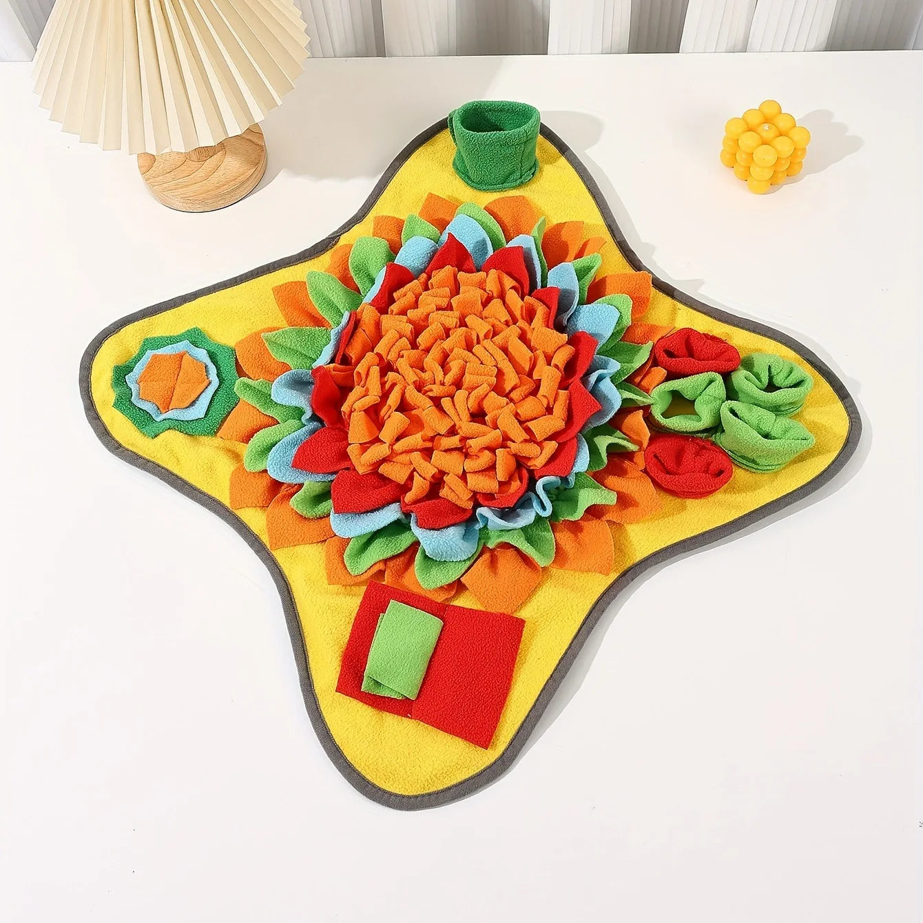 Snuffle Mat for Dogs — Interactive Nose Work Feeding Mat for Mental Enrichment